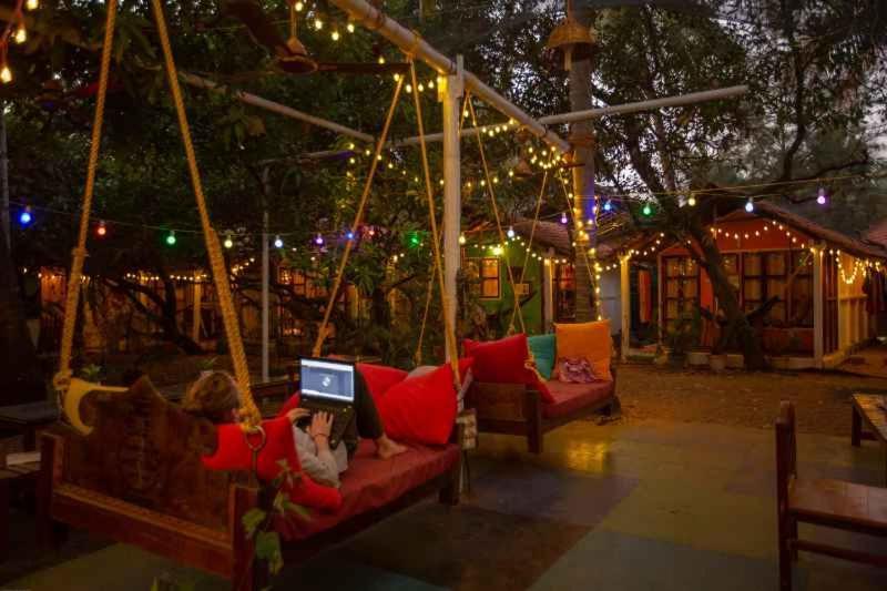 Kranti Yoga Tradition - Beach Resort Patnem Beach Exterior photo